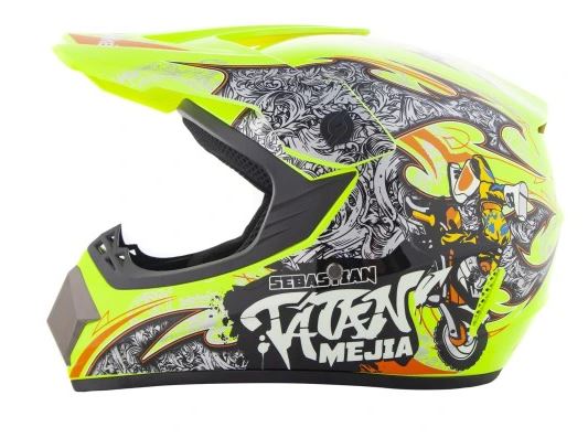 Helma racing TATAN žlutá S (55-56 cm)